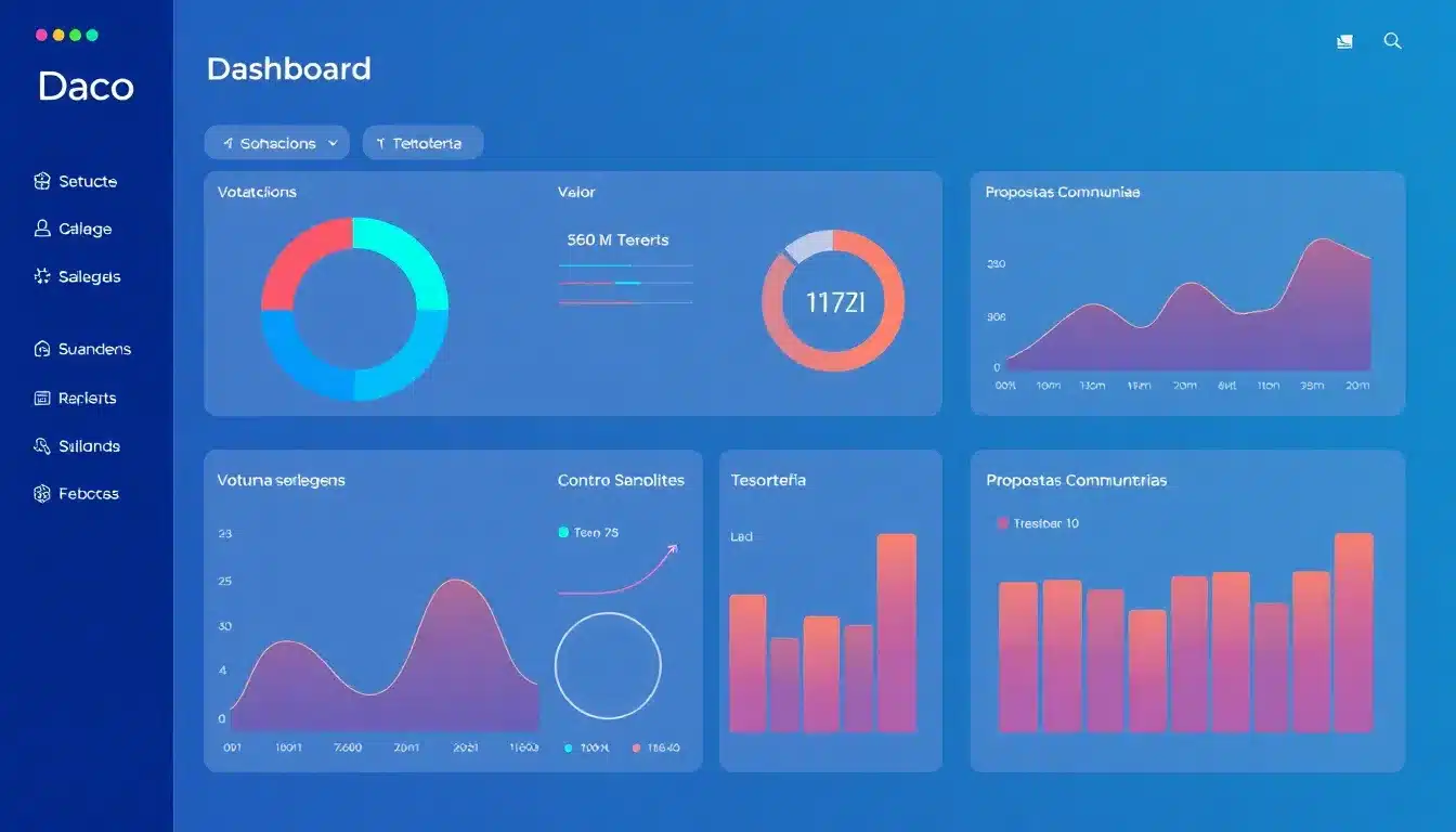 DAO Desarrollo: Estrategias Innovadoras para Construir el Futuro Descentralizado 2 Gobernanza DAO – Dashboard de Smart Contracts y IA