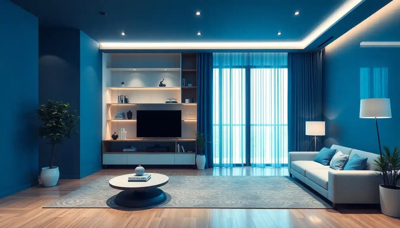 Home Assistant: La Visión Definitiva para una Domótica Inteligente y Potente en 2025 1 Home Assistant – Imagen Profesional Hogar Inteligente