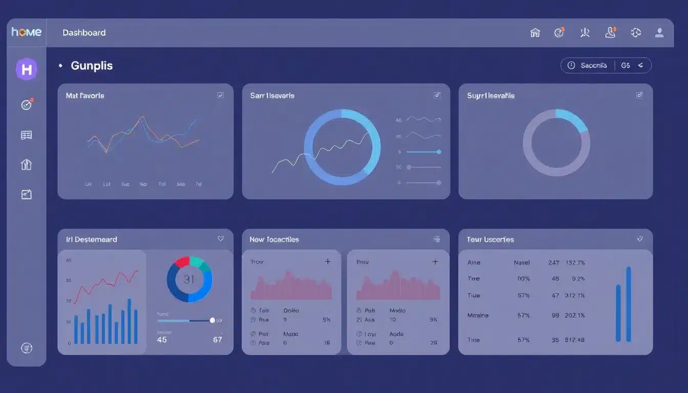 Home Assistant: La Visión Definitiva para una Domótica Inteligente y Potente en 2025 2 Home Assistant – Dashboard Tecnológico Lovelace UI
