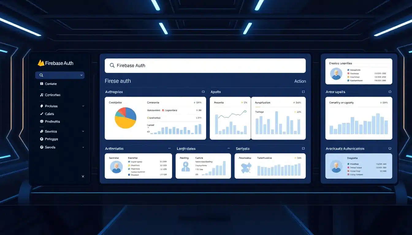 Firebase Auth: Desbloqueando el Potencial de la Autenticación Profesional en 2025 2 Firebase Auth – Dashboard Tecnológico