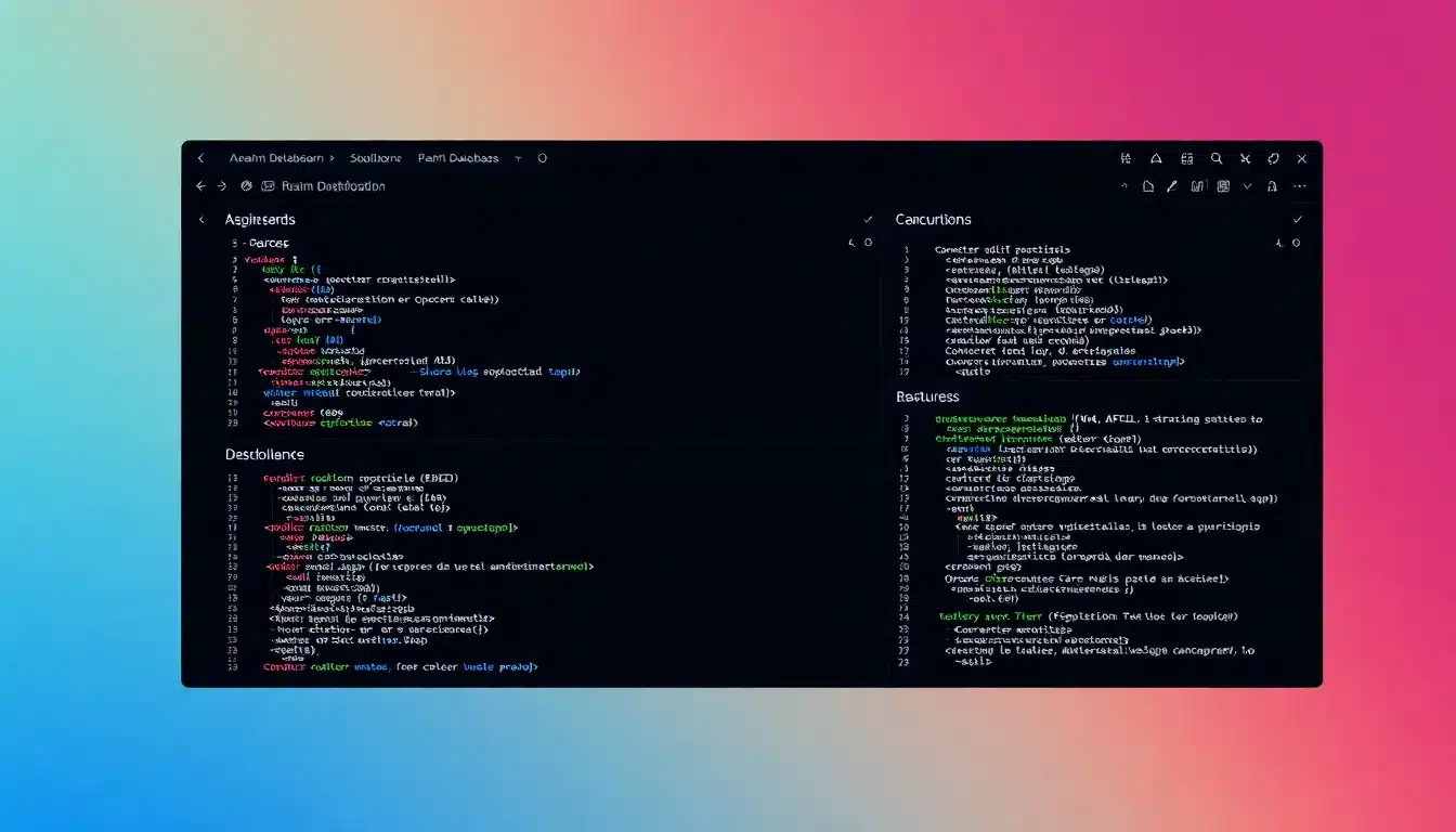 Realm Database – Dashboard Tecnológico