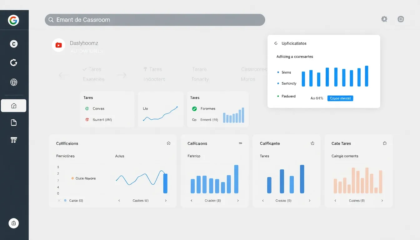 Google Classroom – Dashboard Inteligente de Gestión Educativa