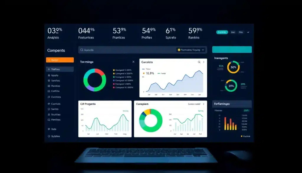 Análisis Estratégico de Competencia SEO: Dominio Definitivo del SERP en 2025 10 Herramientas para Análisis de Competencia SEO - Dashboard