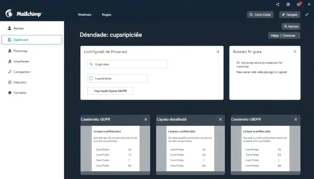 Mailchimp GDPR: El Análisis Definitivo para el Cumplimiento Profesional 22 Mailchimp GDPR - Configuración de Privacidad