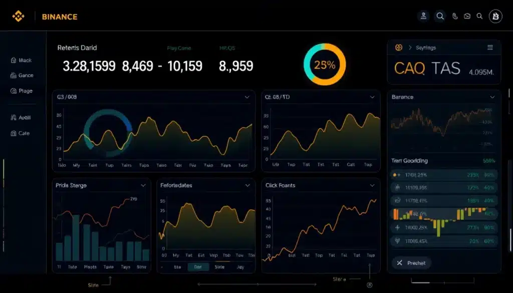 Binance - Dashboard Tecnológico Avanzado y Automatización