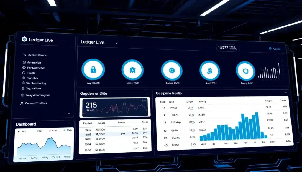Ledger Nano Live - Interfaz de Gestión Cripto