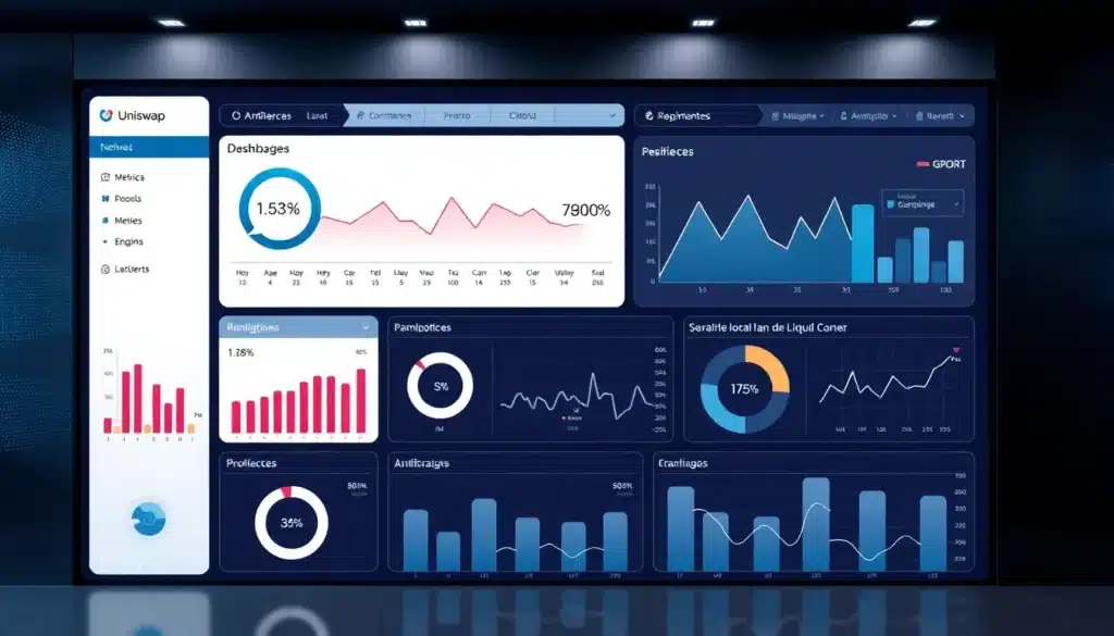 Uniswap - Dashboard Tecnológico Avanzado
