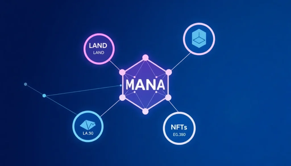 Blockchain y Activos en Decentraland - MANA LAND