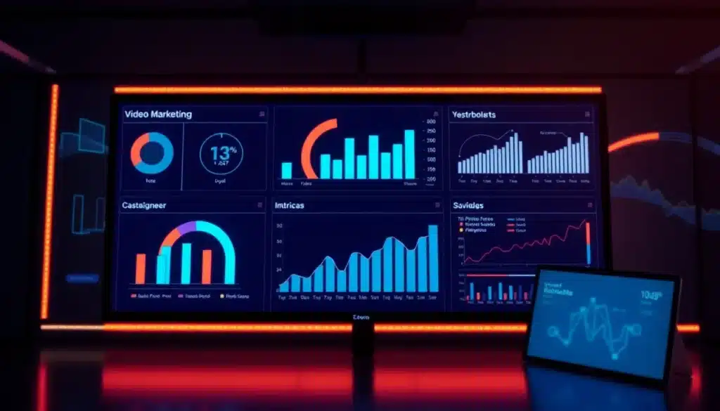 Video Marketing - Dashboard Tecnológico