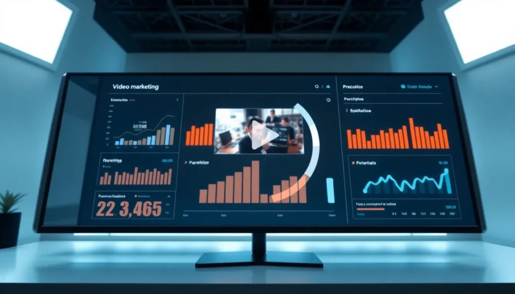 Video Marketing - Dashboard Tecnológico IA