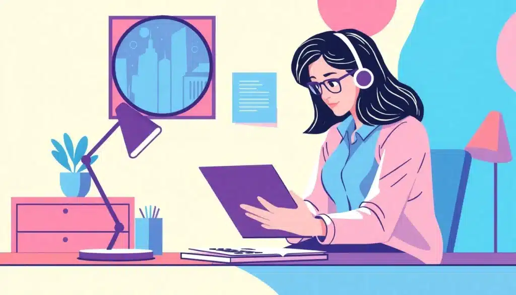 Asistente Virtual desde Casa - Diseño Visual Innovador