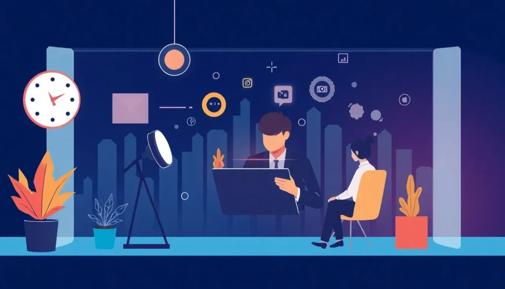 Trabajo Remoto Asistente Virtual - Diseño Visual Innovador