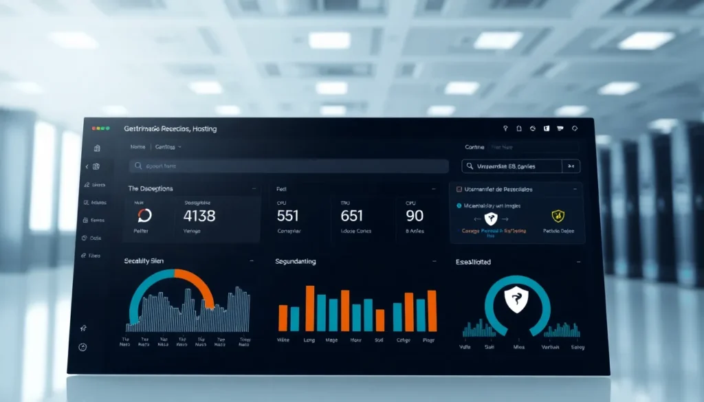 Dashboard de Hosting Profesional - Gestión Inteligente
