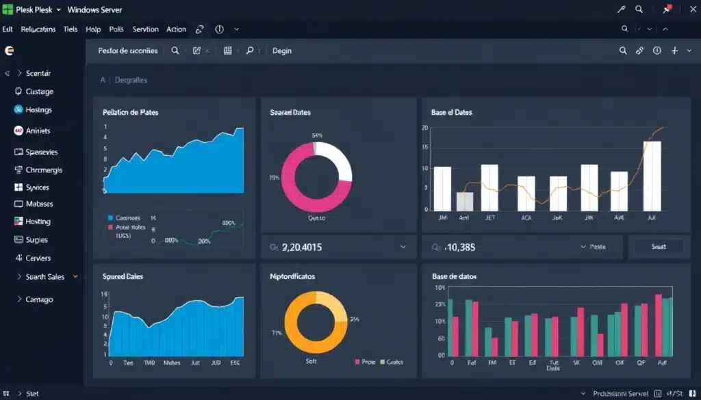 El Enfoque Profesional del Hosting Windows: Optimización Avanzada para la Era de la Automatización y la IA 16 Gestión de Hosting Windows con Plesk - Panel de Control