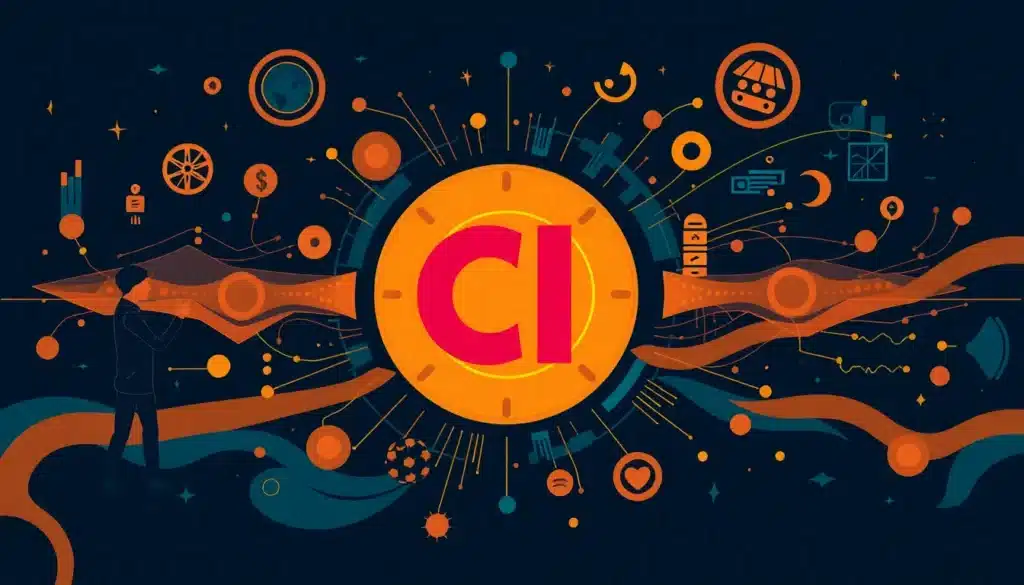 CI CD: La Estrategia Esencial para el Dominio de la Entrega Continua en 2025 1 CI CD - Diseño Visual Innovador