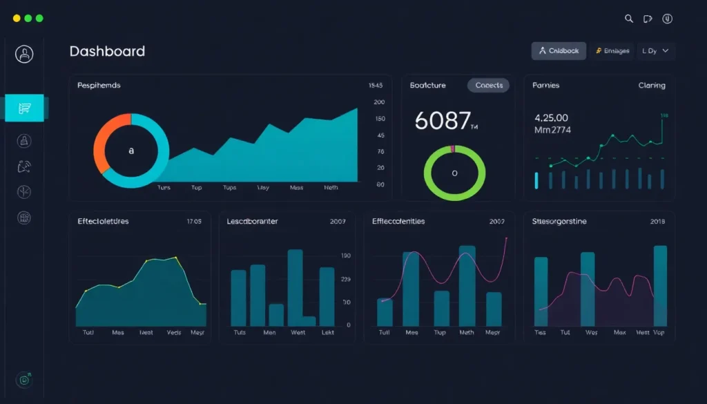 Hosting Optimization: Estrategias Dominantes para un Rendimiento Web Impecable 13 Hosting Optimization - Dashboard de Rendimiento