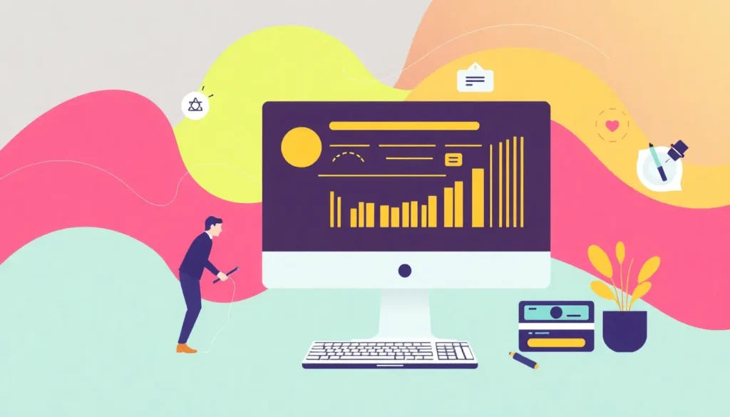 Software de Gestión de Proyectos Ágil - Diseño Visual Innovador