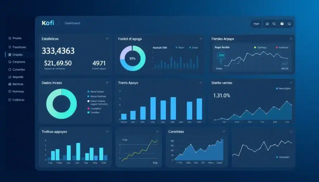 Ko-fi - Dashboard de Monetización
