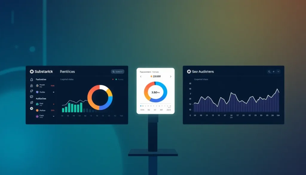 Substack - Dashboard Tecnológico de Monetización