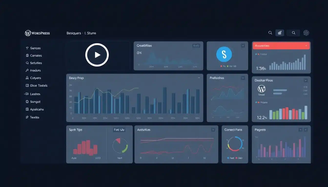 WordPress Gratis – Dashboard Tecnológico