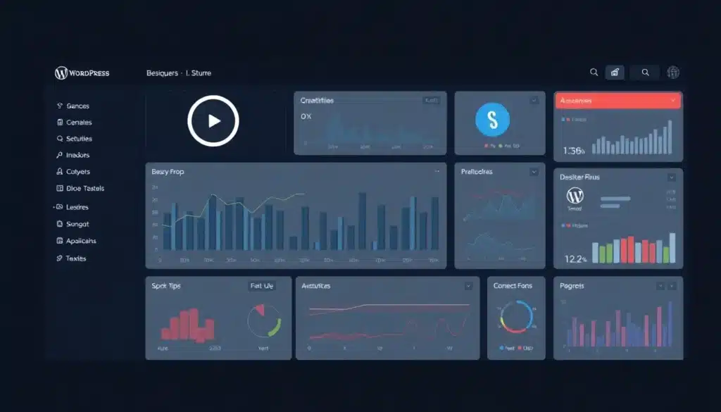WordPress Gratis - Dashboard Tecnológico