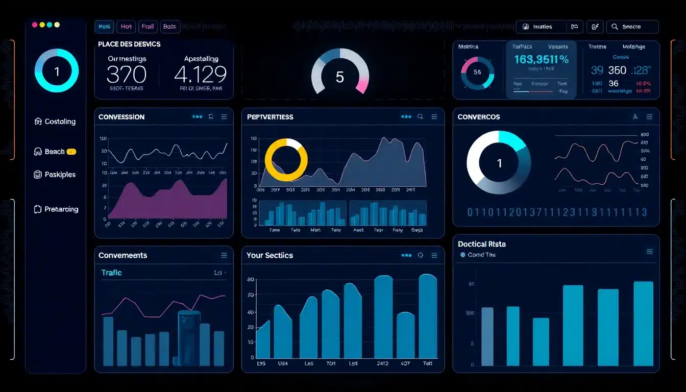 Diseño Paginas Web - Dashboard Tecnológico