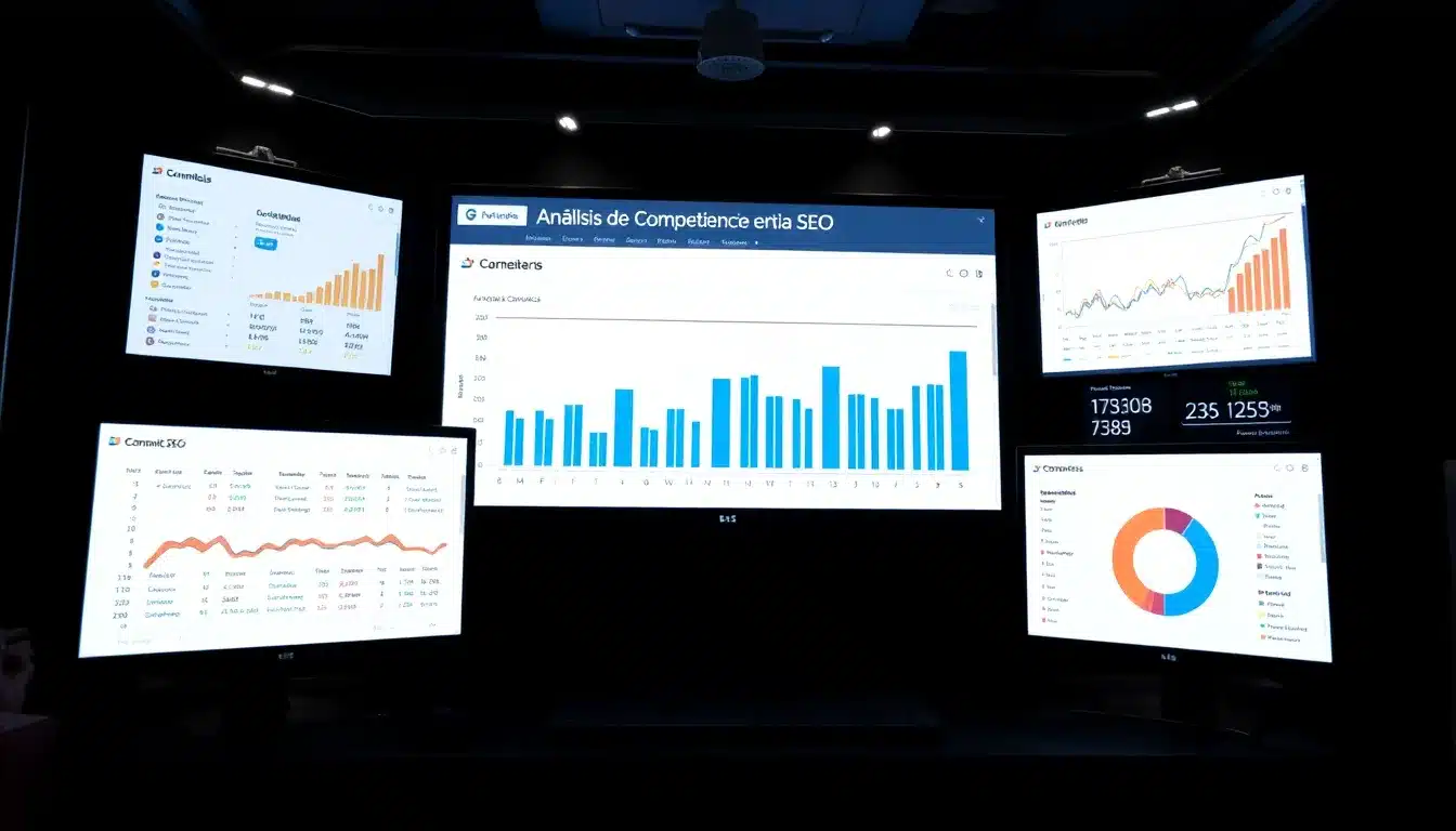 Análisis de Competencia SEO - Dashboard Tecnológico