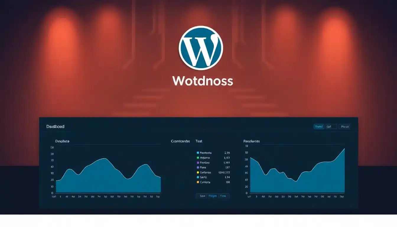 wordpress tutorial: La Estrategia Definitiva para una Web Poderosa en 2025 3 WordPress Tutorial – Dashboard Tecnológico Optimizado