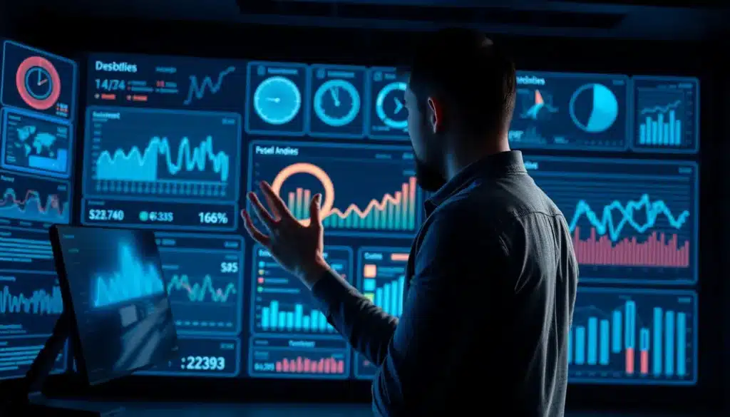 Diseño Gráfico - Dashboard Tecnológico Avanzado