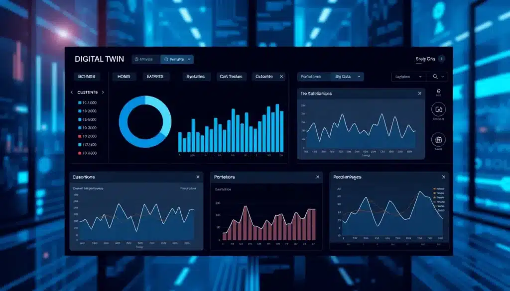 Digital Twin: El Análisis Definitivo para la Transformación Digital en 2025 22 Digital Twin - Dashboard Tecnológico