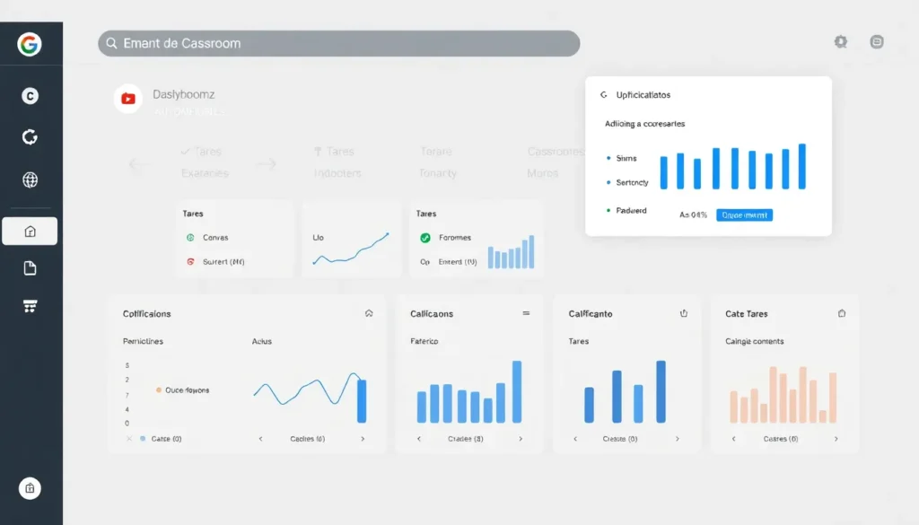 Google Classroom Inteligente: La Revolución Definitiva en Gestión Educativa con IA y Automatización 22 Google Classroom - Dashboard Inteligente de Gestión Educativa
