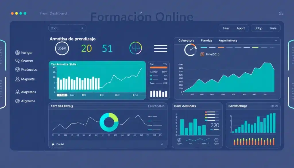 Formación Online: La Guía Definitiva y el Impacto Revolucionario de la IA en 2025 13 Formación Online - Dashboard Tecnológico IA